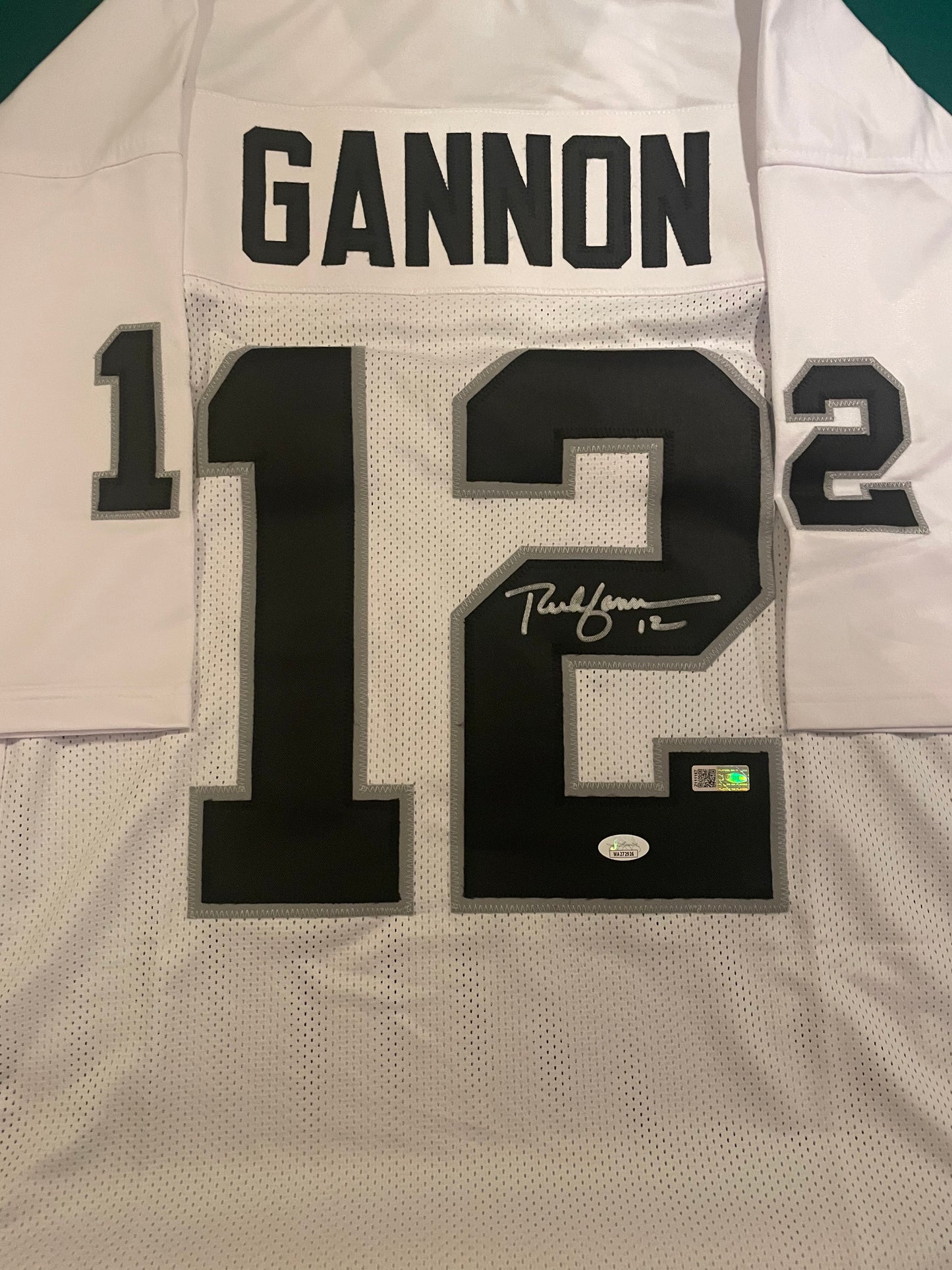 Rich Gannon Autographed & Authenticated Jersey