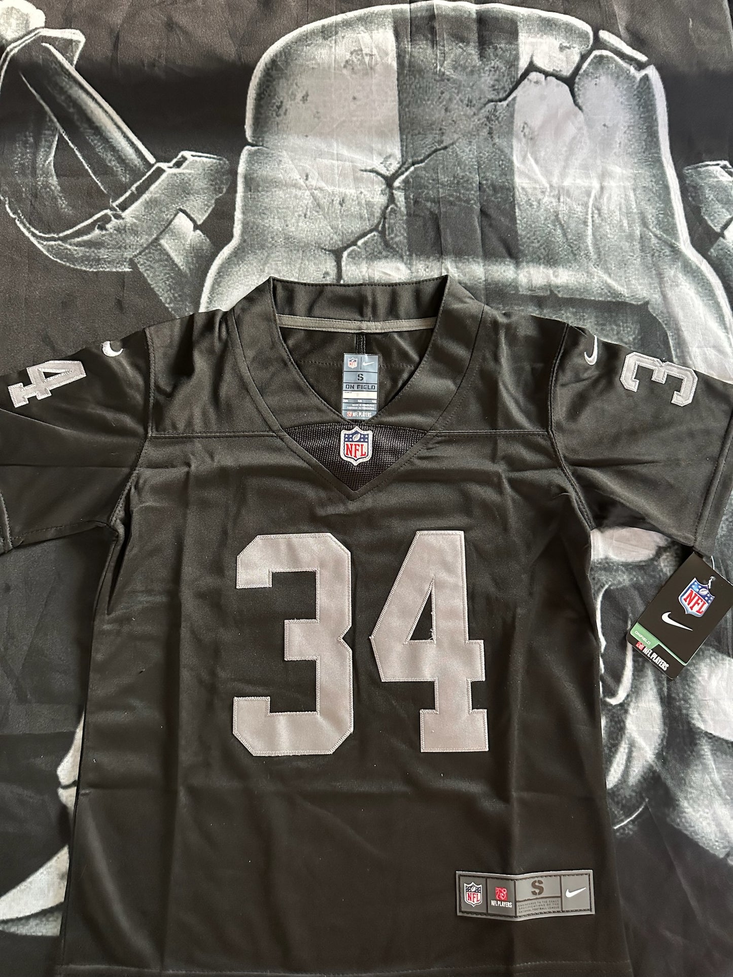 YOUTH Bo Jackson Las Vegas Raiders Stitched Jersey