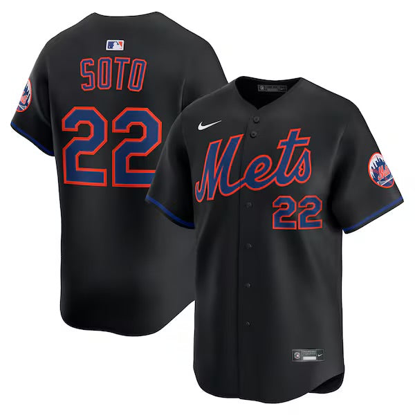 Men’s Juan Soto Black Stitched Jersey - Small up to 6XL