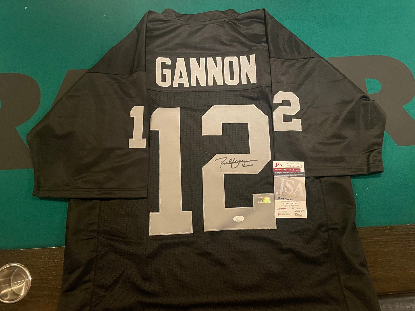 Rich Gannon Autographed & Authenticated Jersey