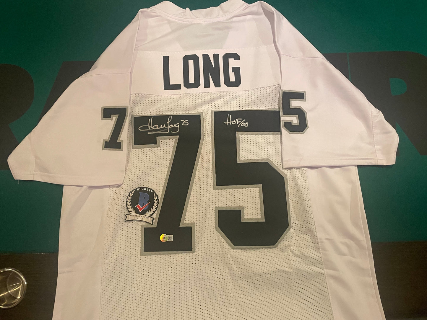 Howie Long Autographed & Authenticated Jersey