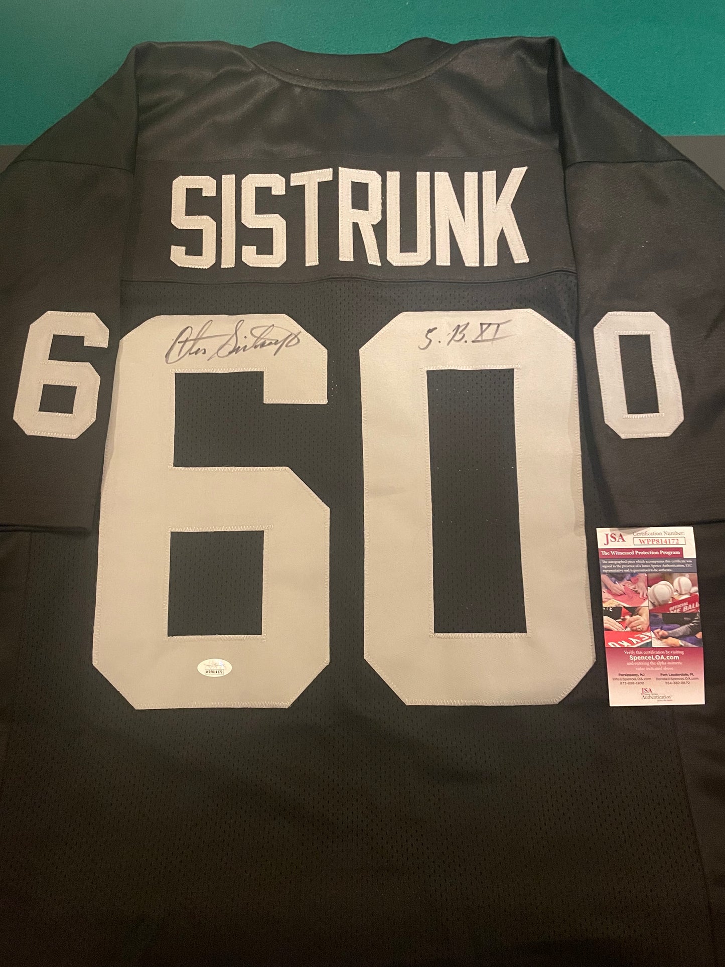 Otis Sistrunk Autographed & Authenticated Jersey