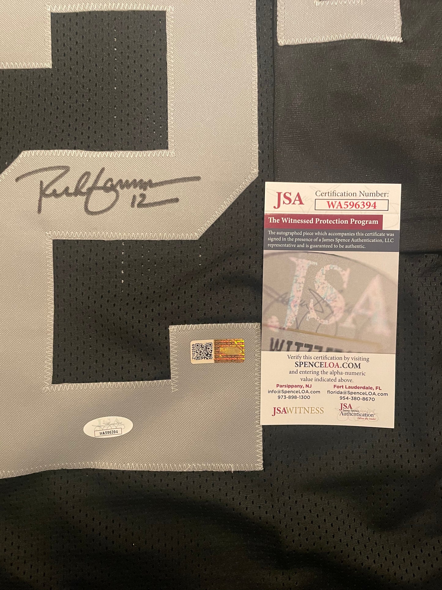 Rich Gannon Autographed & Authenticated Jersey
