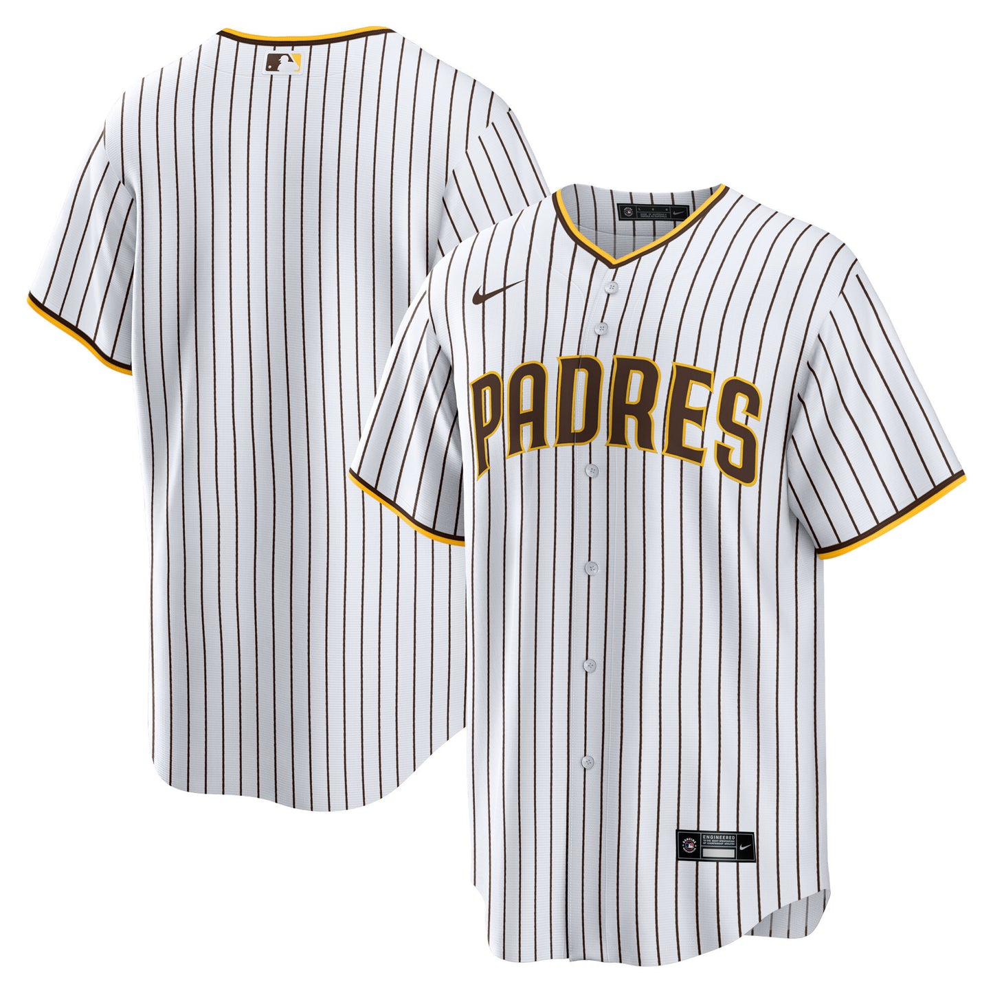 Men’s San Diego Padres White Stitched Jersey - Small up to 6XL