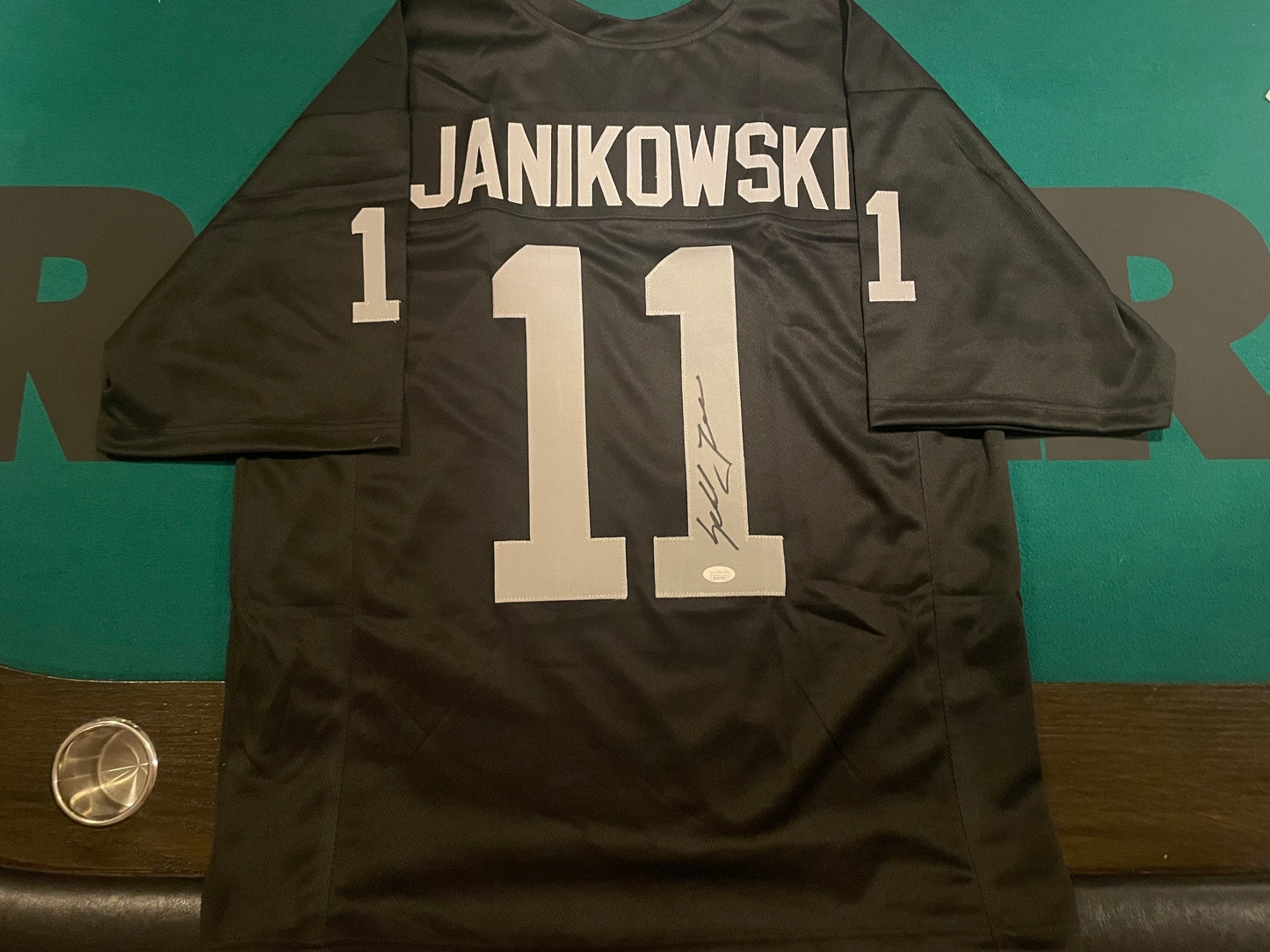 Sebastian Janikowski Autographed & Authenticated Jersey