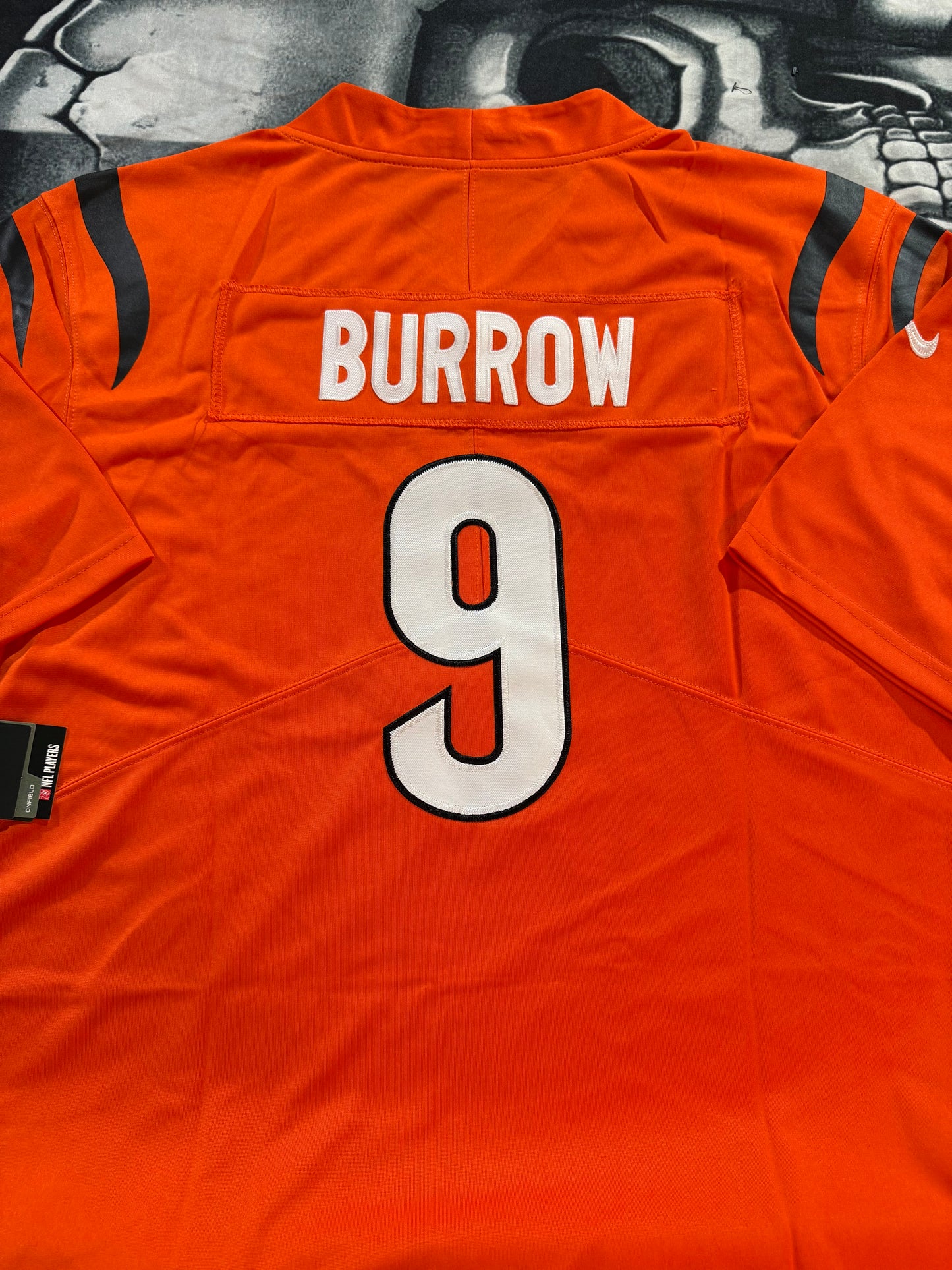 Joe Burrow Orange Stitched Jersey - Small up to 6XL