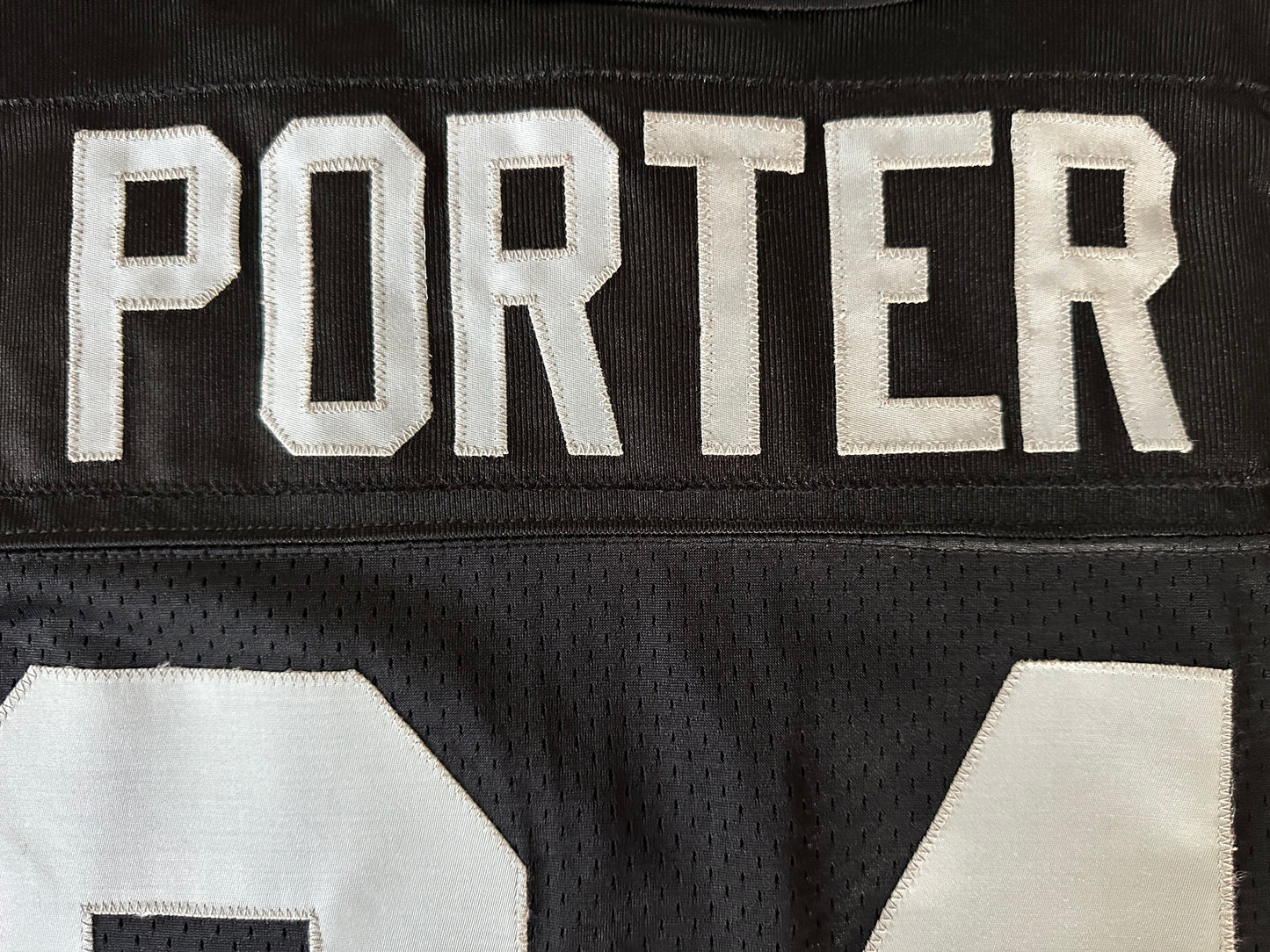Jerry Porter Autographed & Authenticated Jersey
