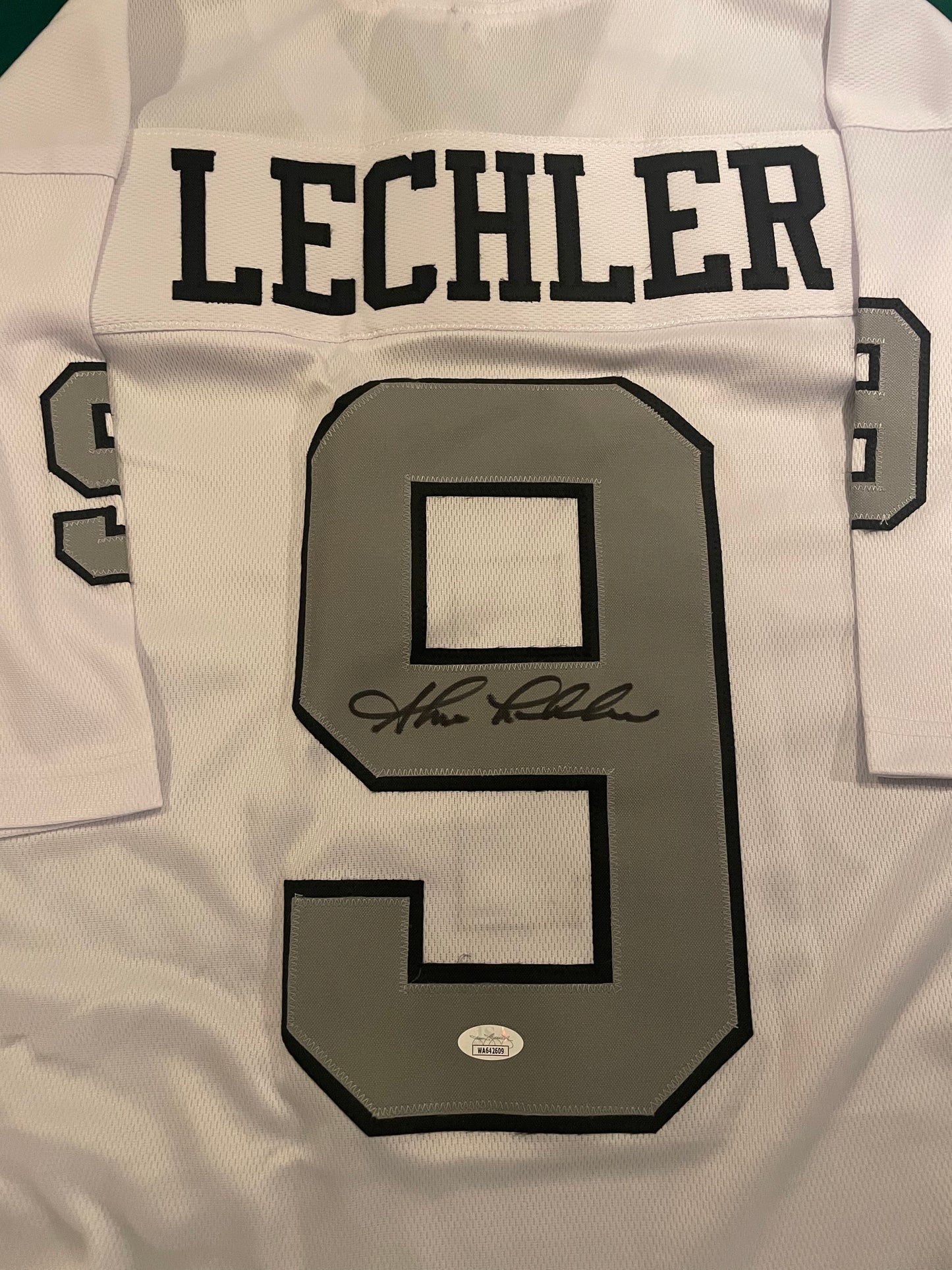Shane Lechler Autographed & Authenticated Raiders Jersey w/COA
