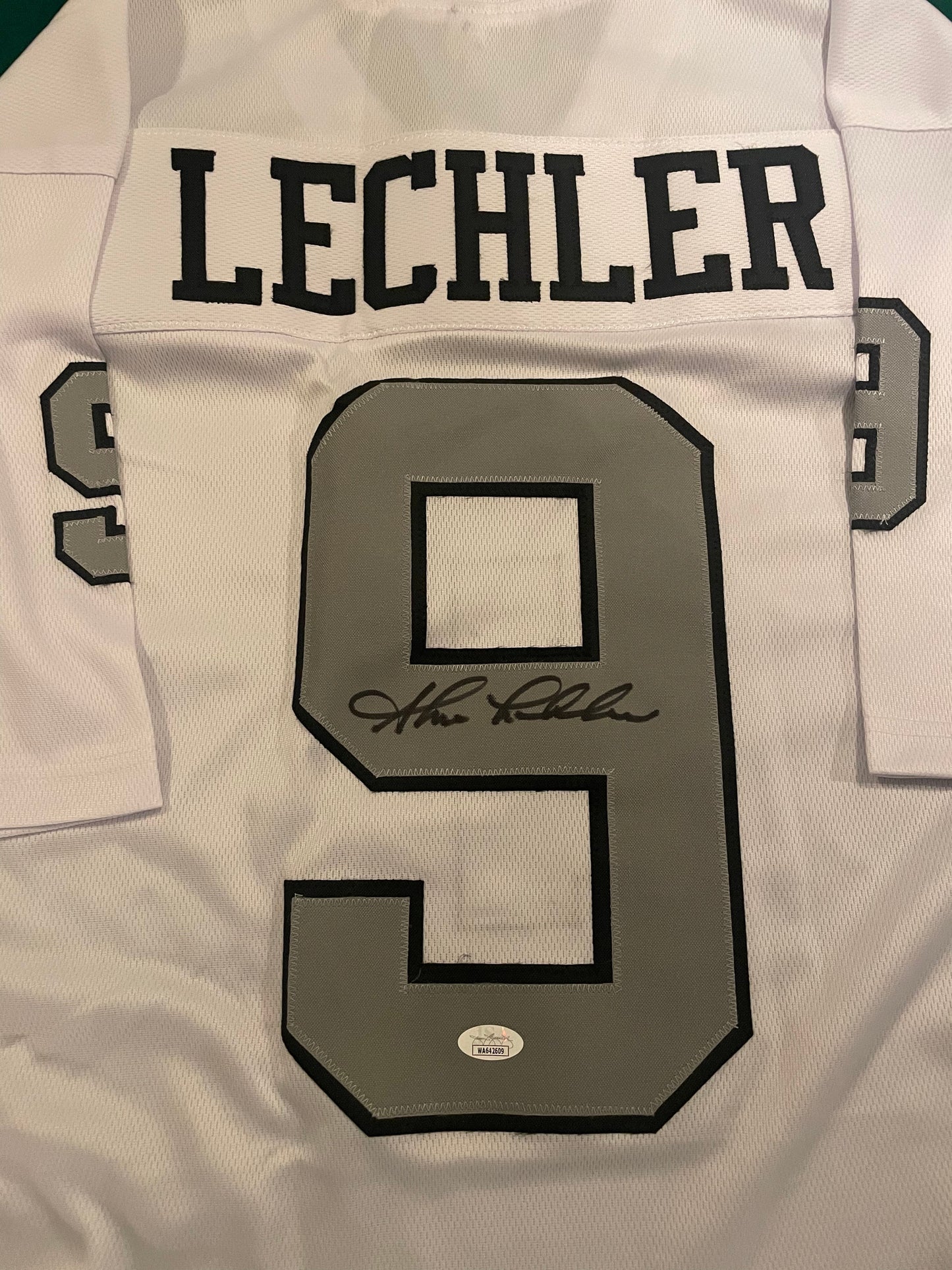 Shane Lechler Autographed & Authenticated Raiders Jersey w/COA