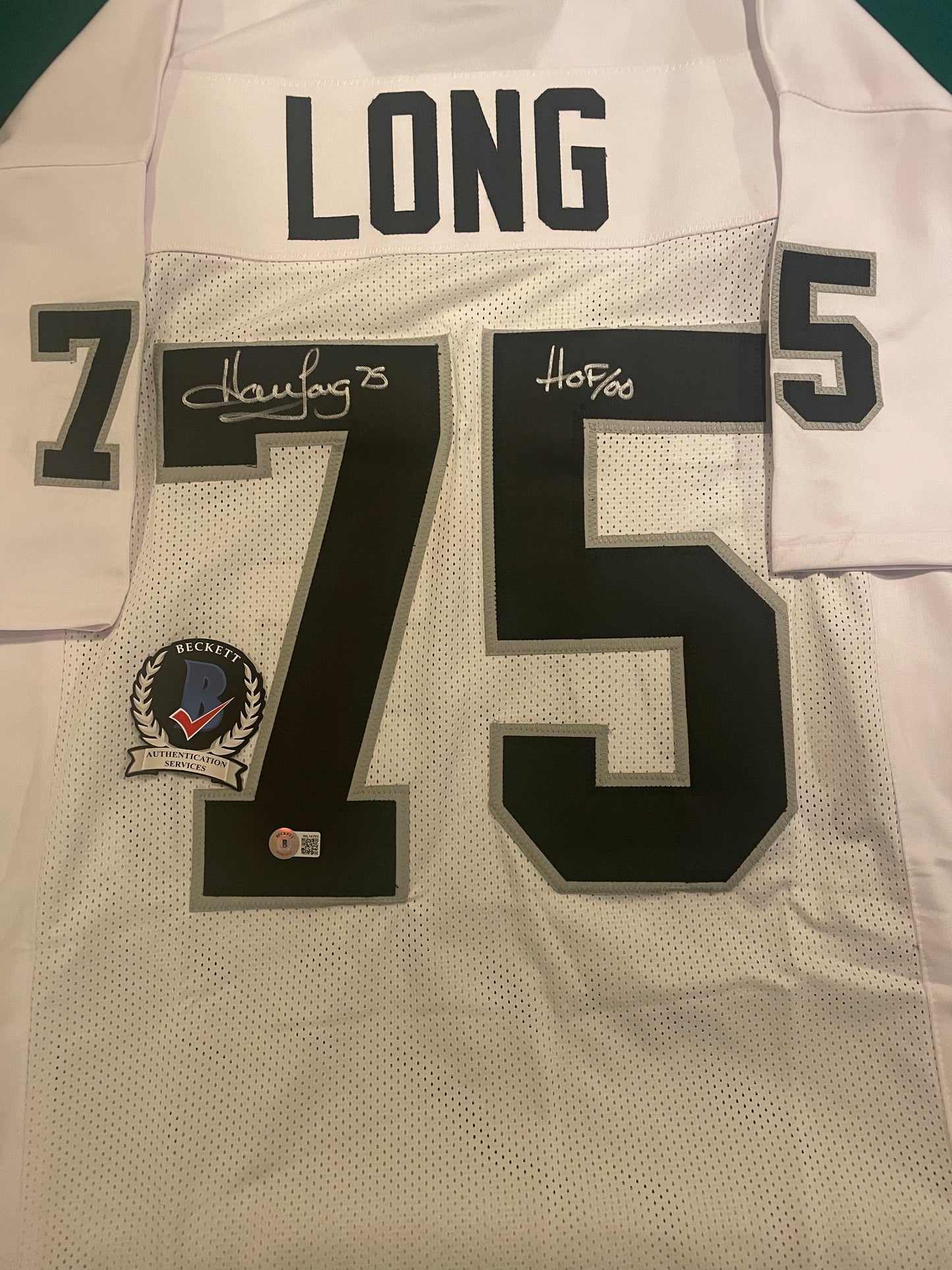 Howie Long Autographed & Authenticated Jersey