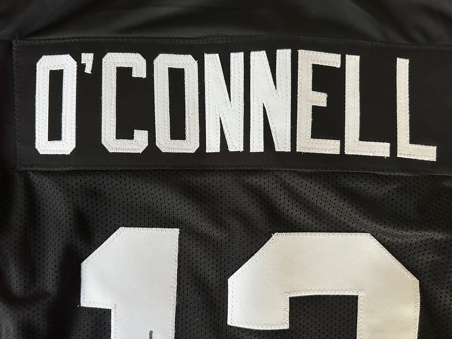 Aidan O’Connell Autographed & Authenticated Jersey COA By Beckett
