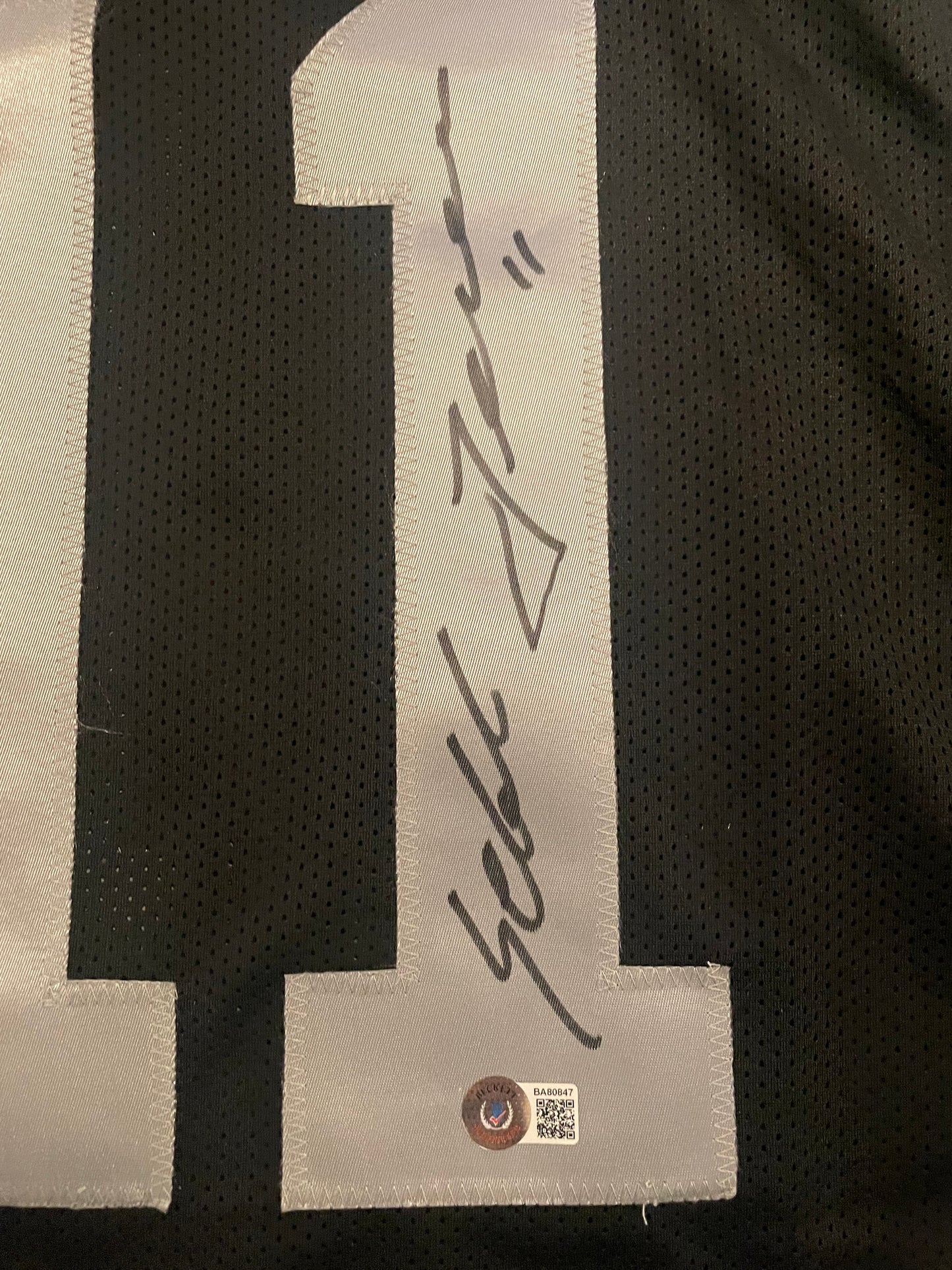 Sebastian Janikowski Autographed & Authenticated Raiders Jersey w/COA