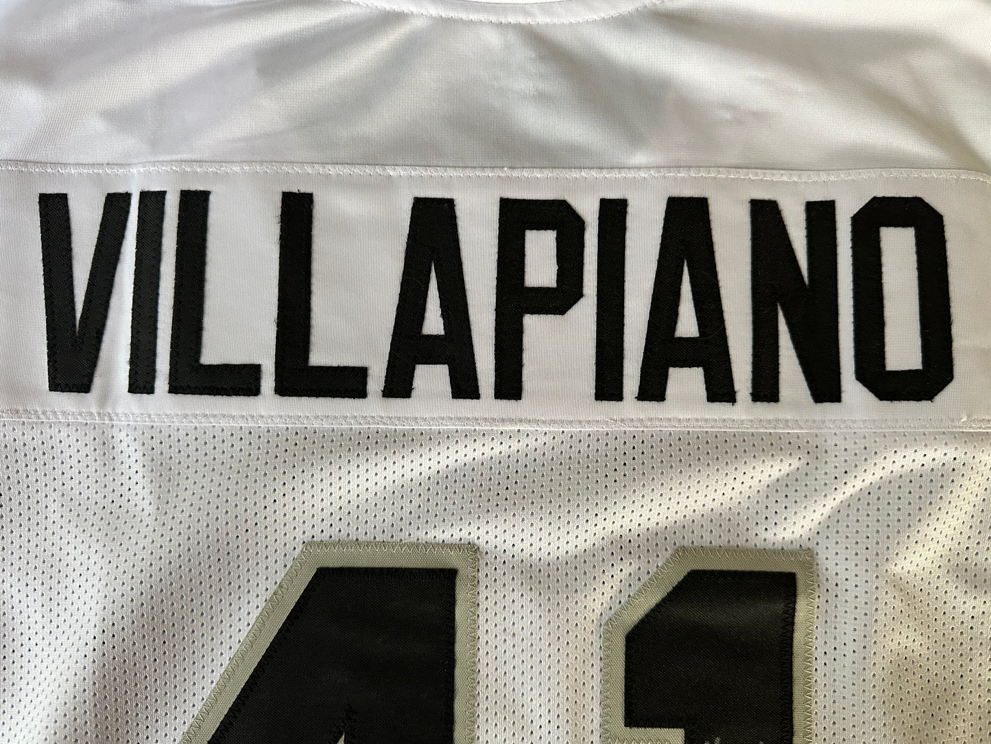 Phil Villapiano Autographed & Authenticated Jersey COA By Beckett