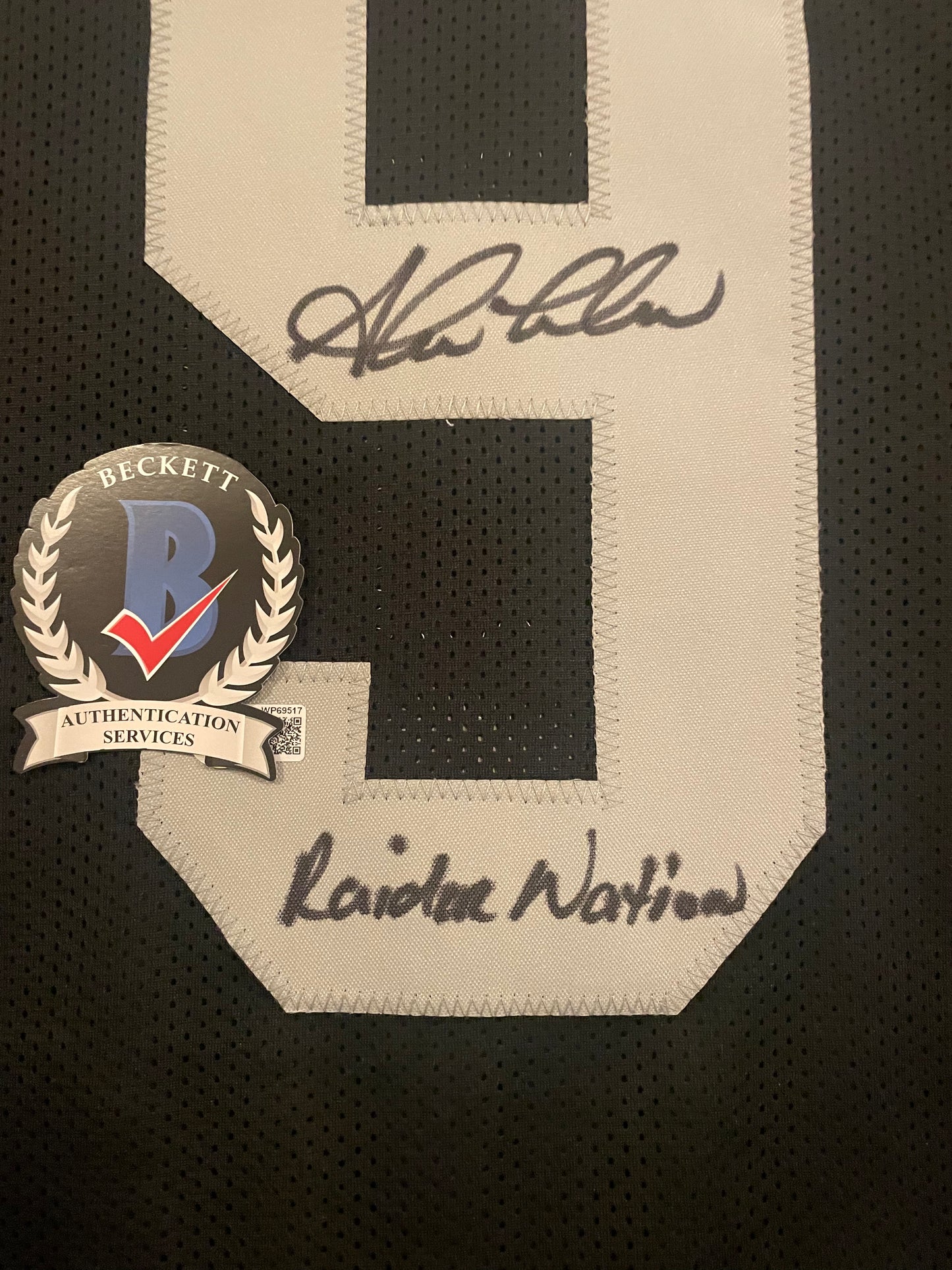 Shane Lechler Autographed & Authenticated Raiders Jersey w/COA
