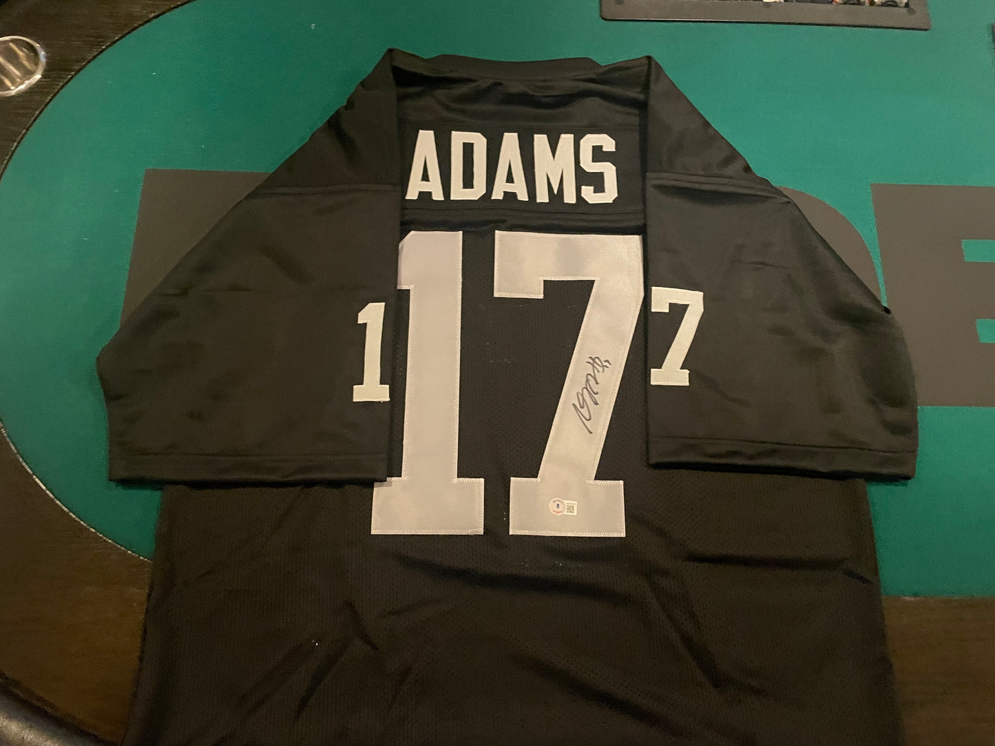 Davante Adams Autographed & Authenticated Raiders Jersey w/COA