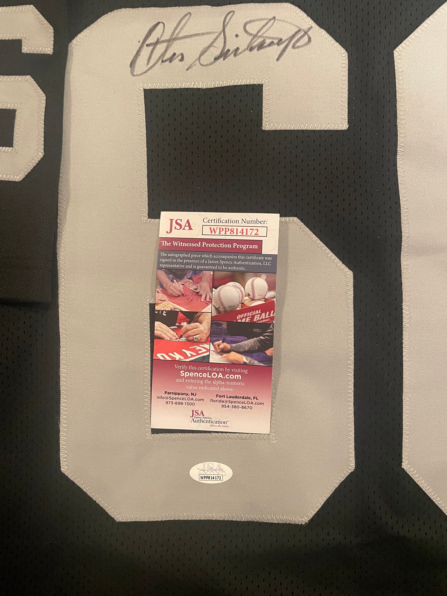 Otis Sistrunk Autographed & Authenticated Jersey