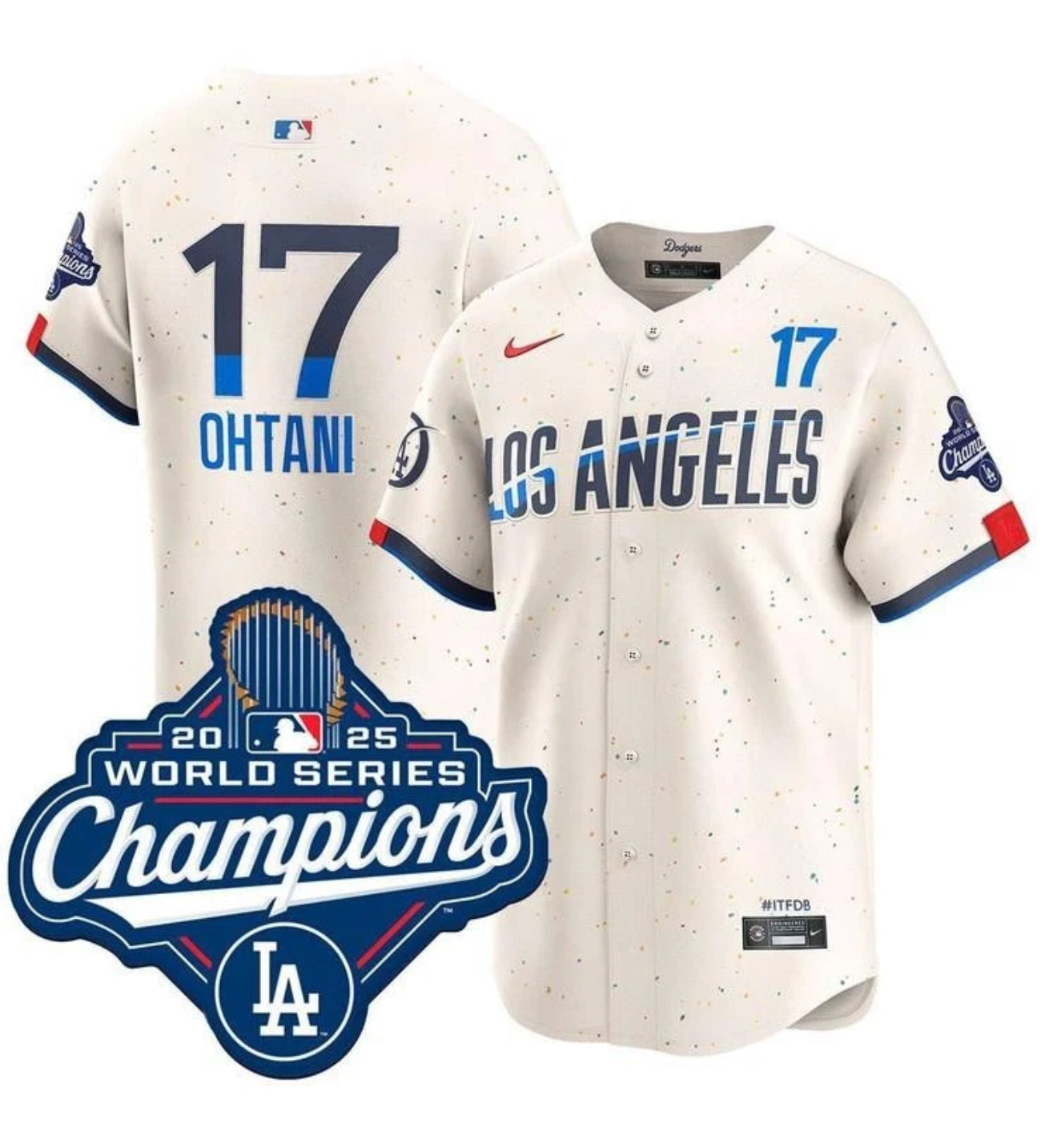 Men’s Shohei Ohtani City Connect Stitched Jersey - Small up to 6XL