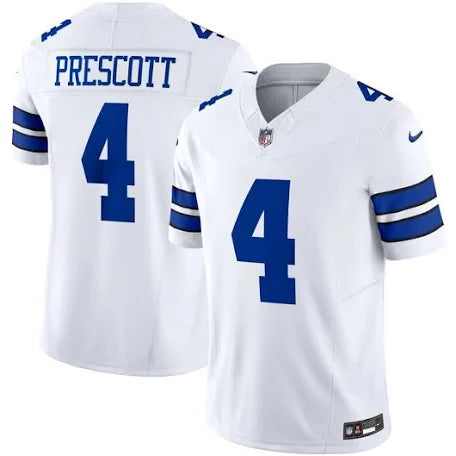 Men’s Dak Prescott White Stitched Jersey - Small up to 6XL