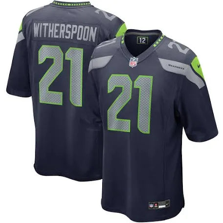 Men’s Devon Weatherspoon Navy Blue Stitched Jersey - Small up to 6XL