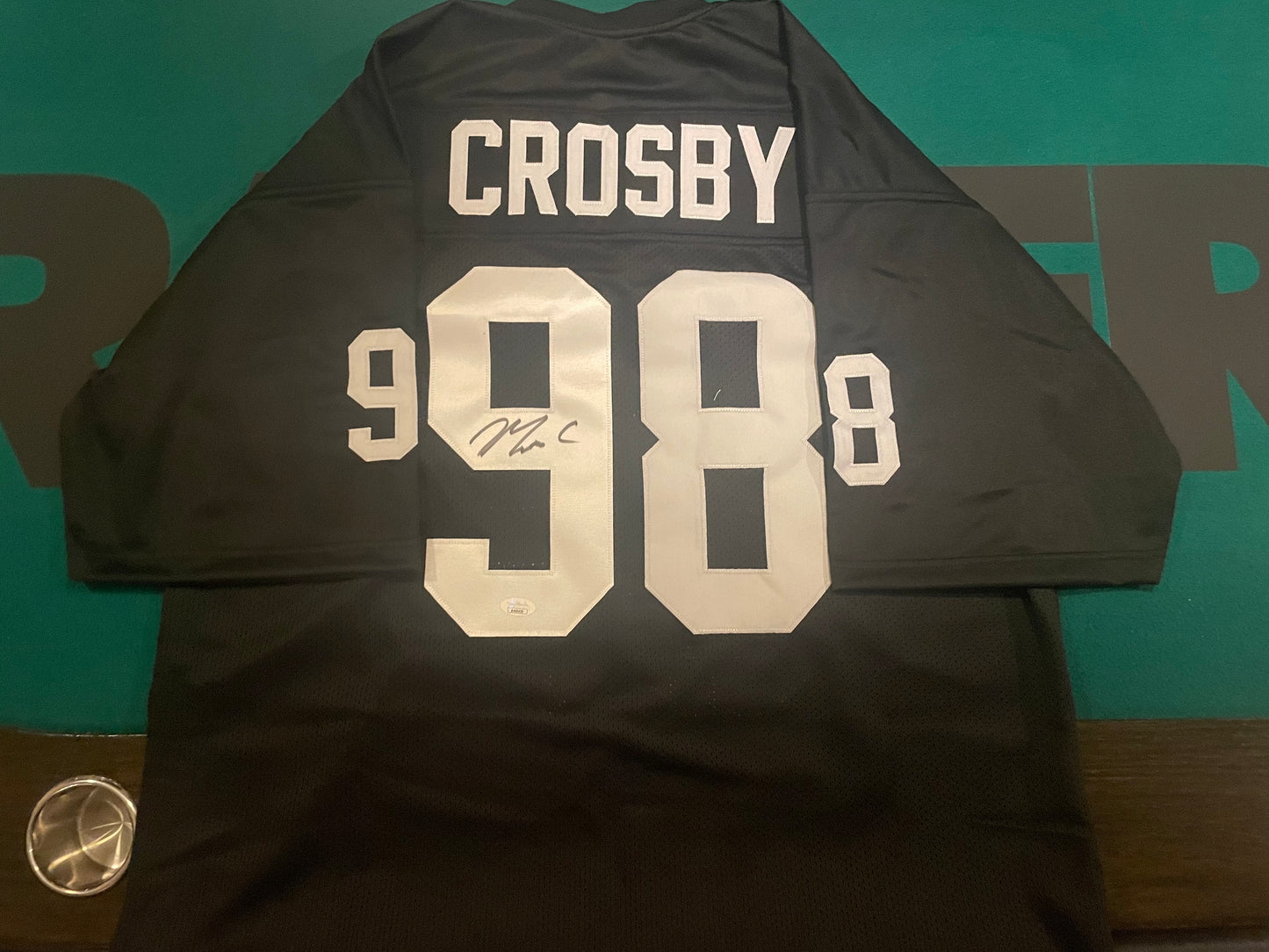 Maxx Crosby Autographed & Authenticated Jersey