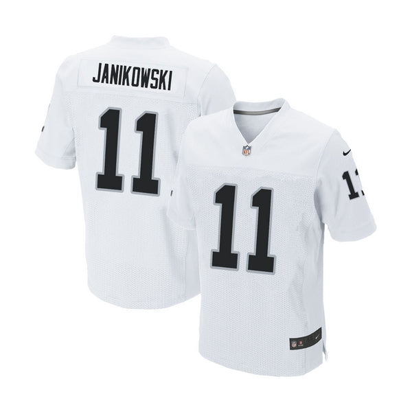 Sebastian Janikowski White Stitched Jersey - Small up to 6XL