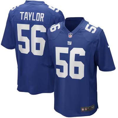 Men's Lawrence Taylor Royal Blue Stitched Jersey - Small up to 6XL