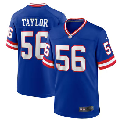 Men's Lawrence Taylor Royal Classic Blue Stitched Jersey - Small up to 6XL