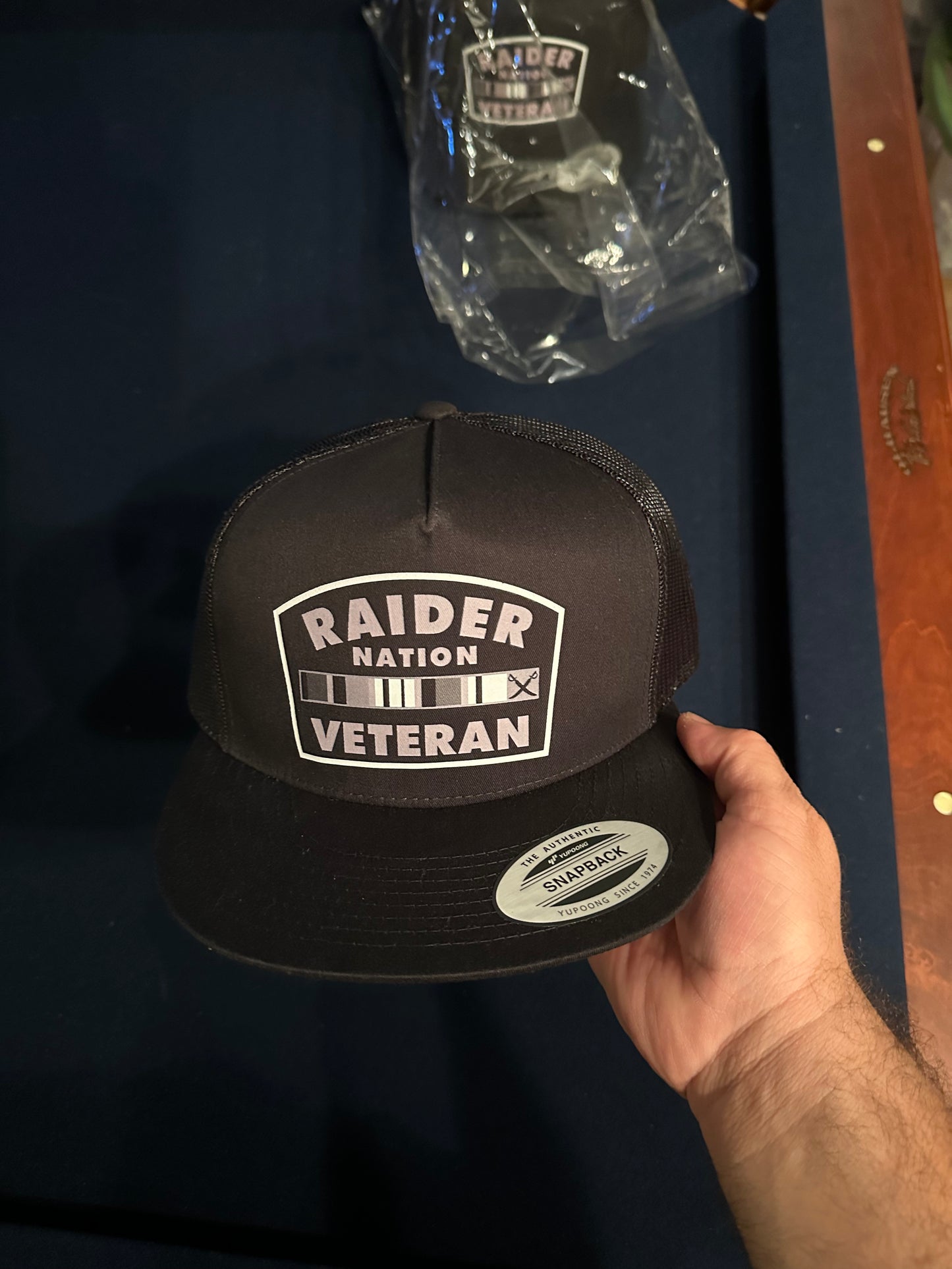 RAIDER NATION VETERAN HAT