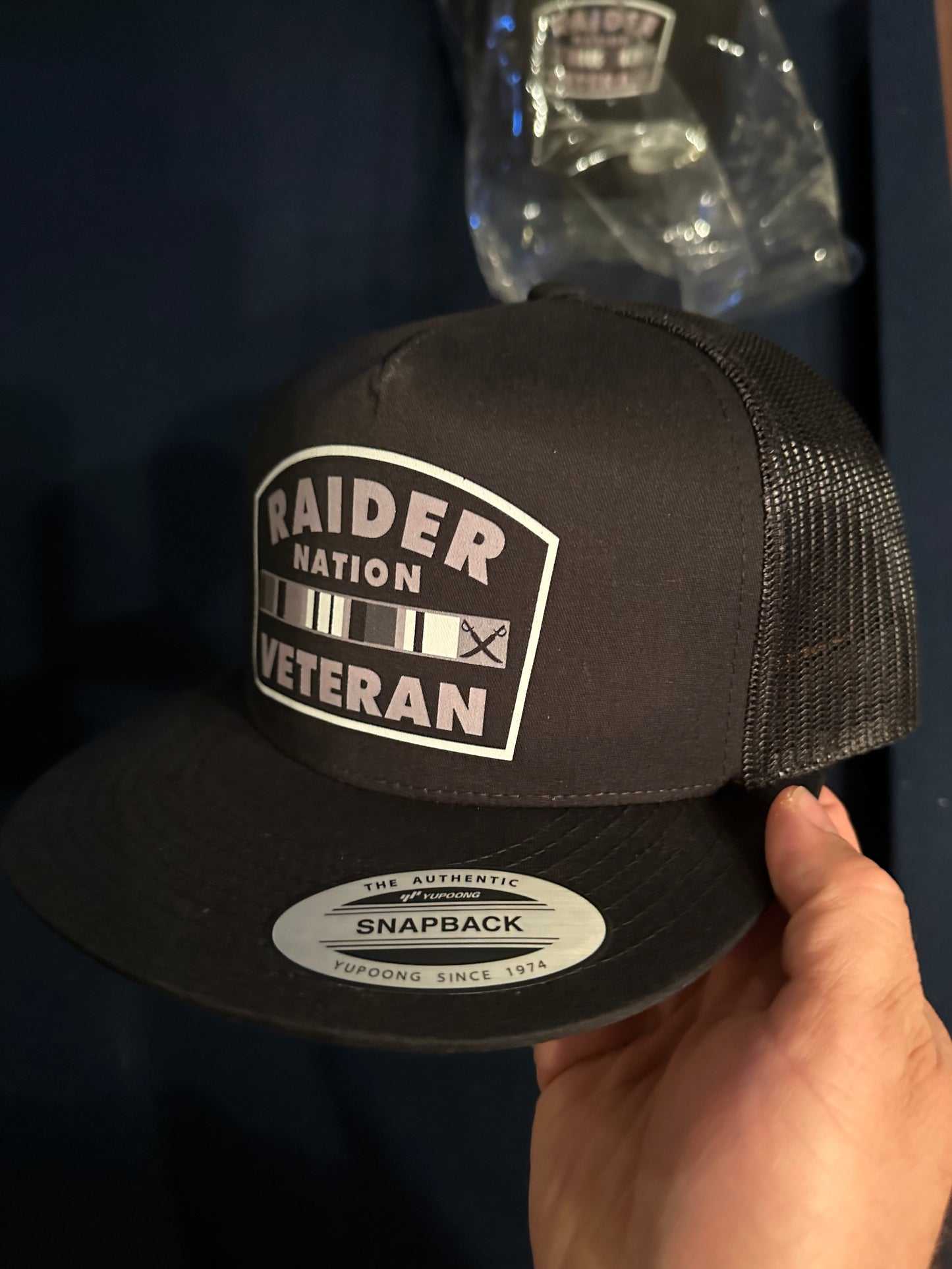 RAIDER NATION VETERAN HAT