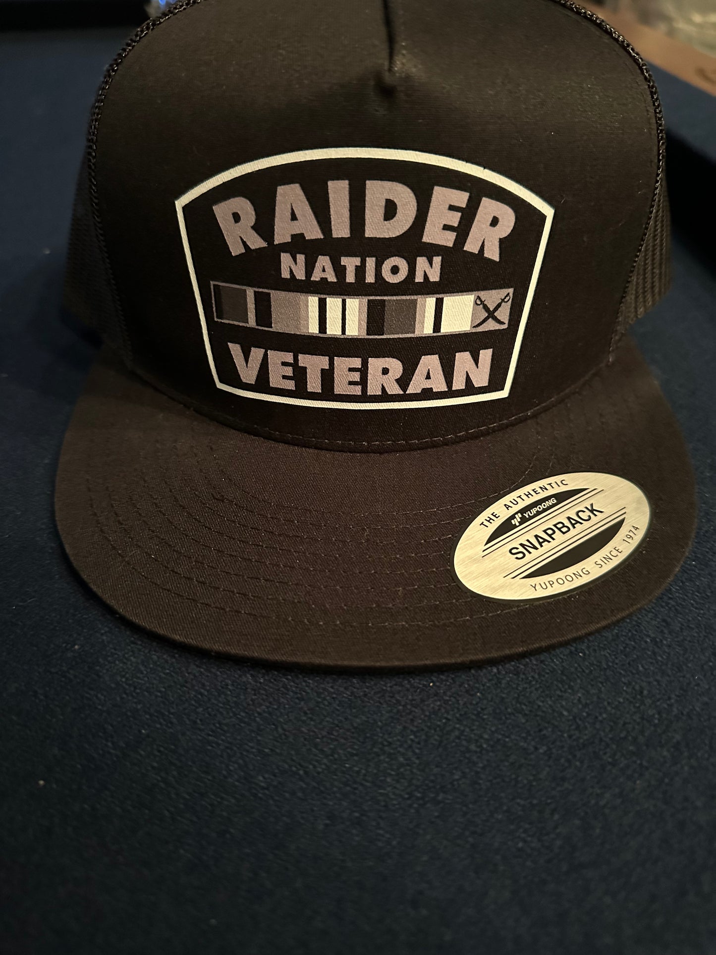 RAIDER NATION VETERAN HAT