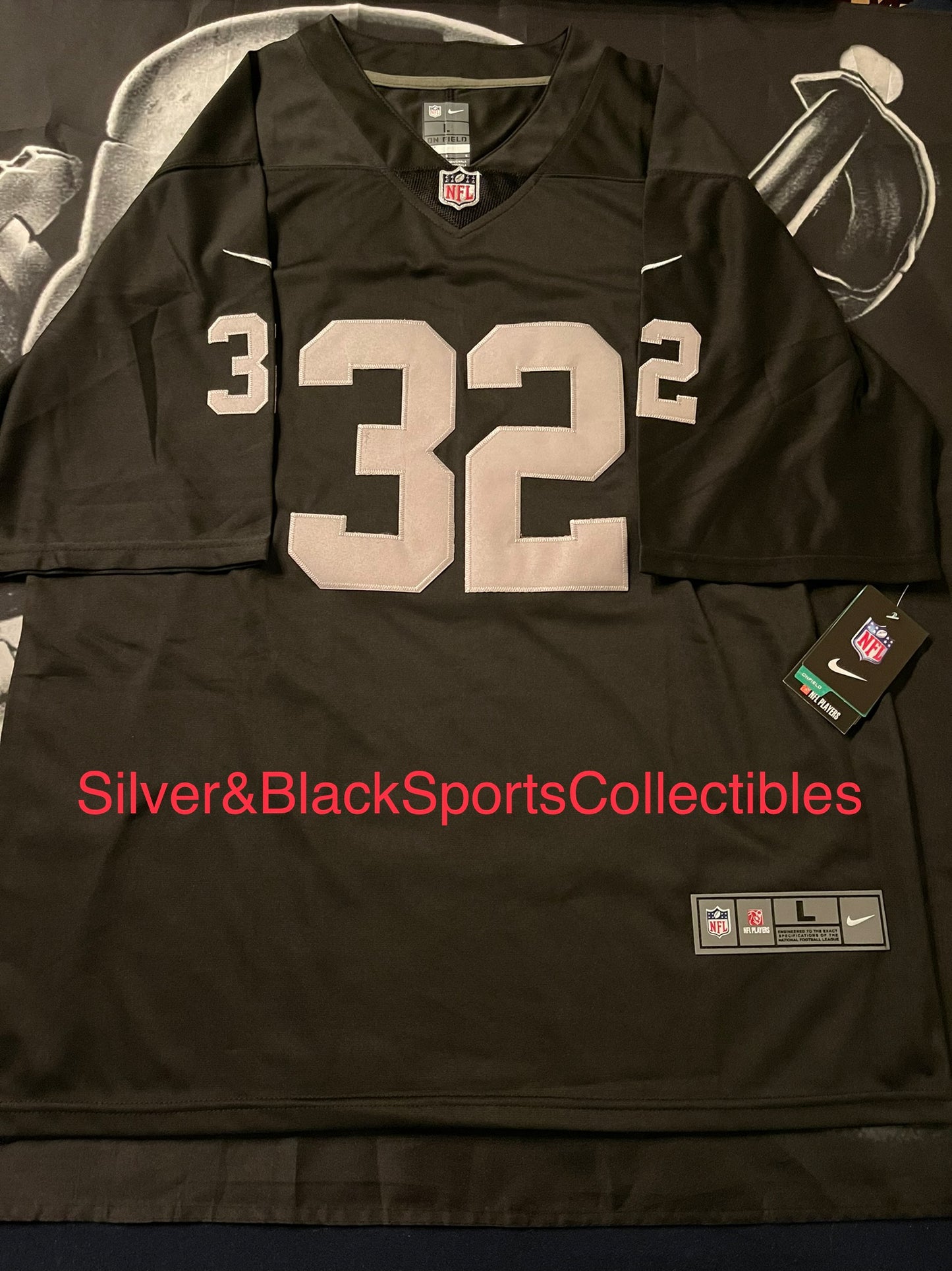 MEN’S MARCUS ALLEN LAS VEGAS RAIDERS STITCHED JERSEY (SMALL-6XL)