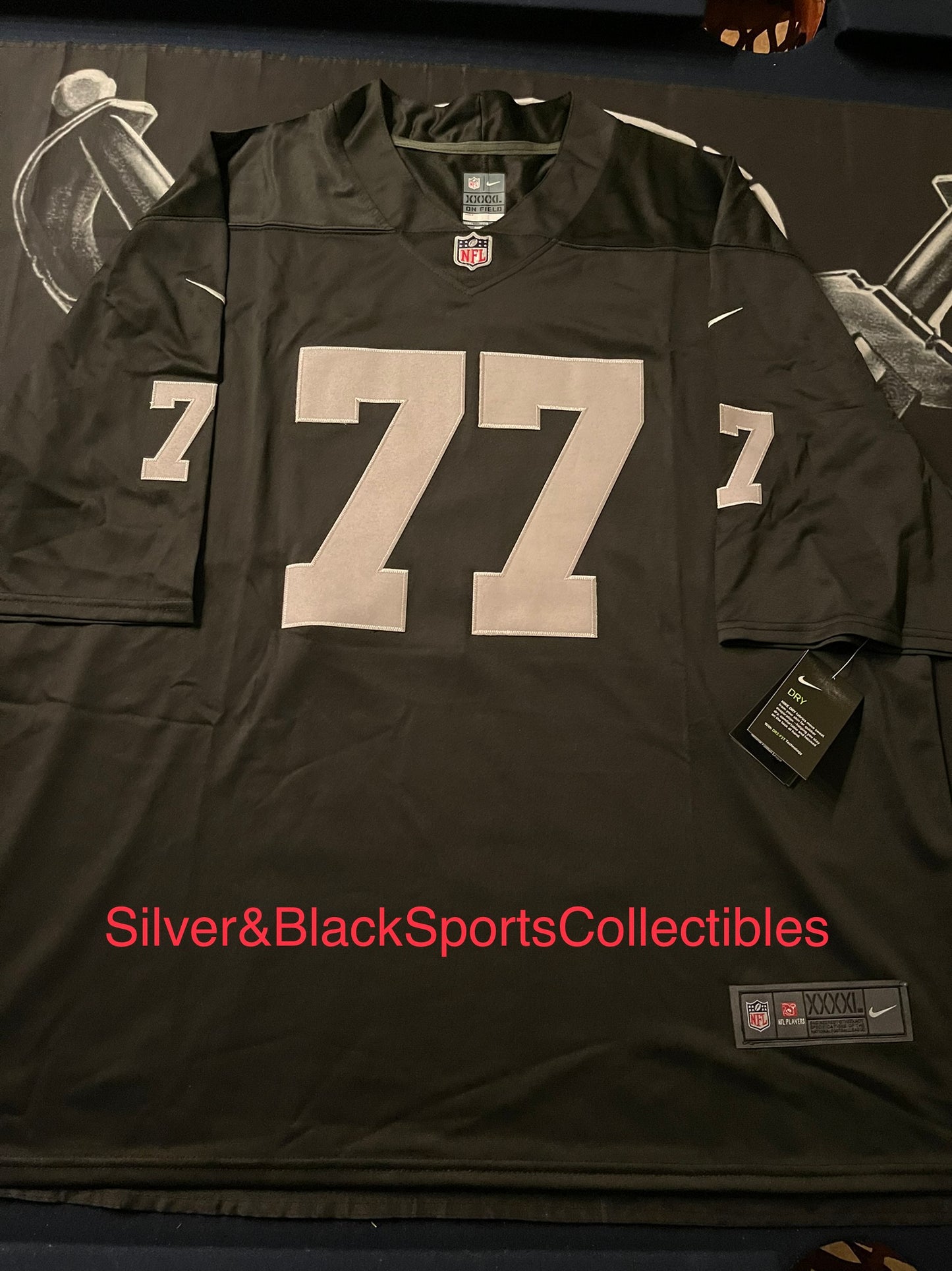 MEN’S LYLE ALZADO LAS VEGAS RAIDERS STITCHED JERSEY (SMALL-6XL)