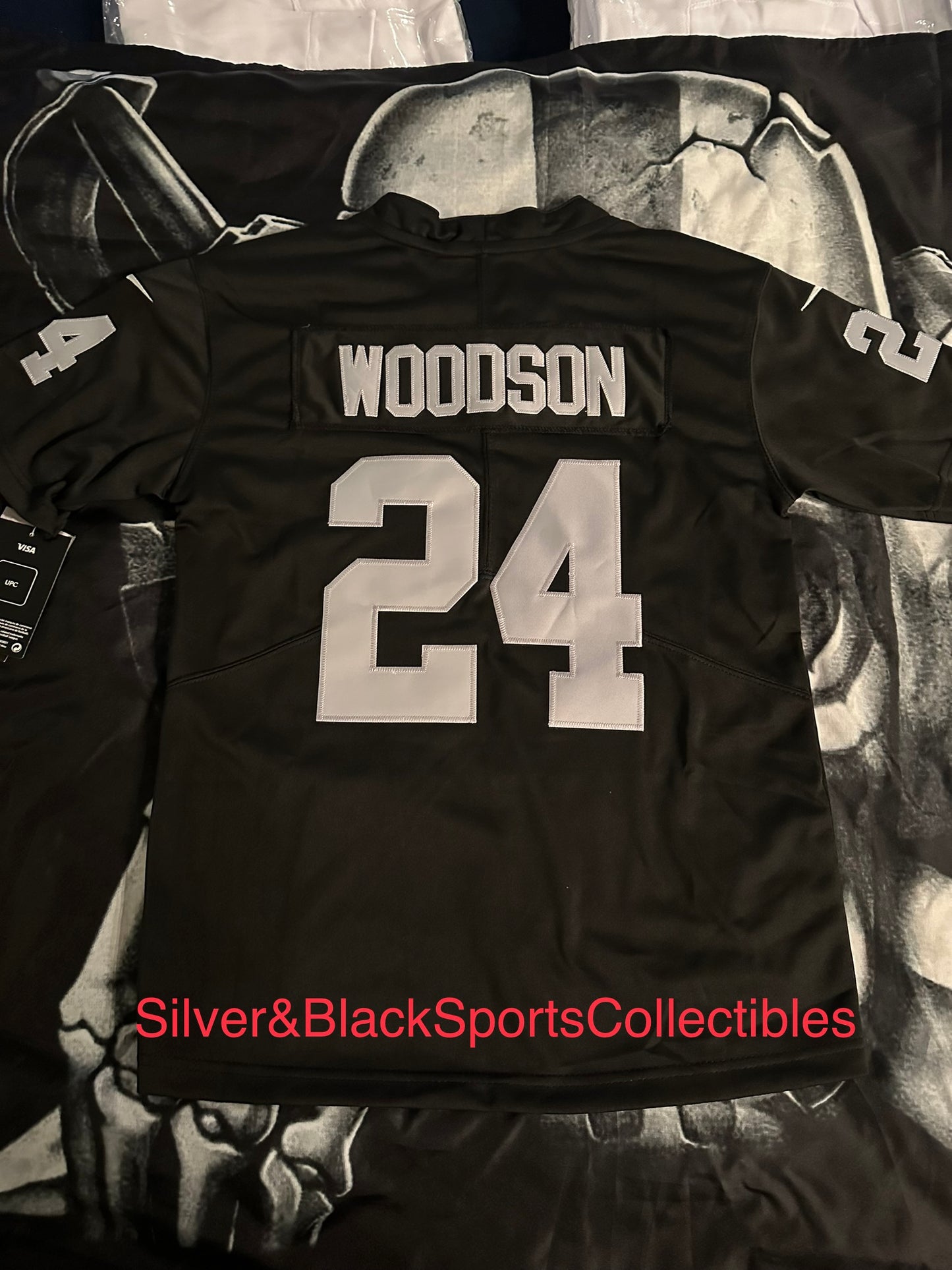 YOUTH UNISEX LAS VEGAS RAIDERS STITCHED JERSEY SIZES S-L