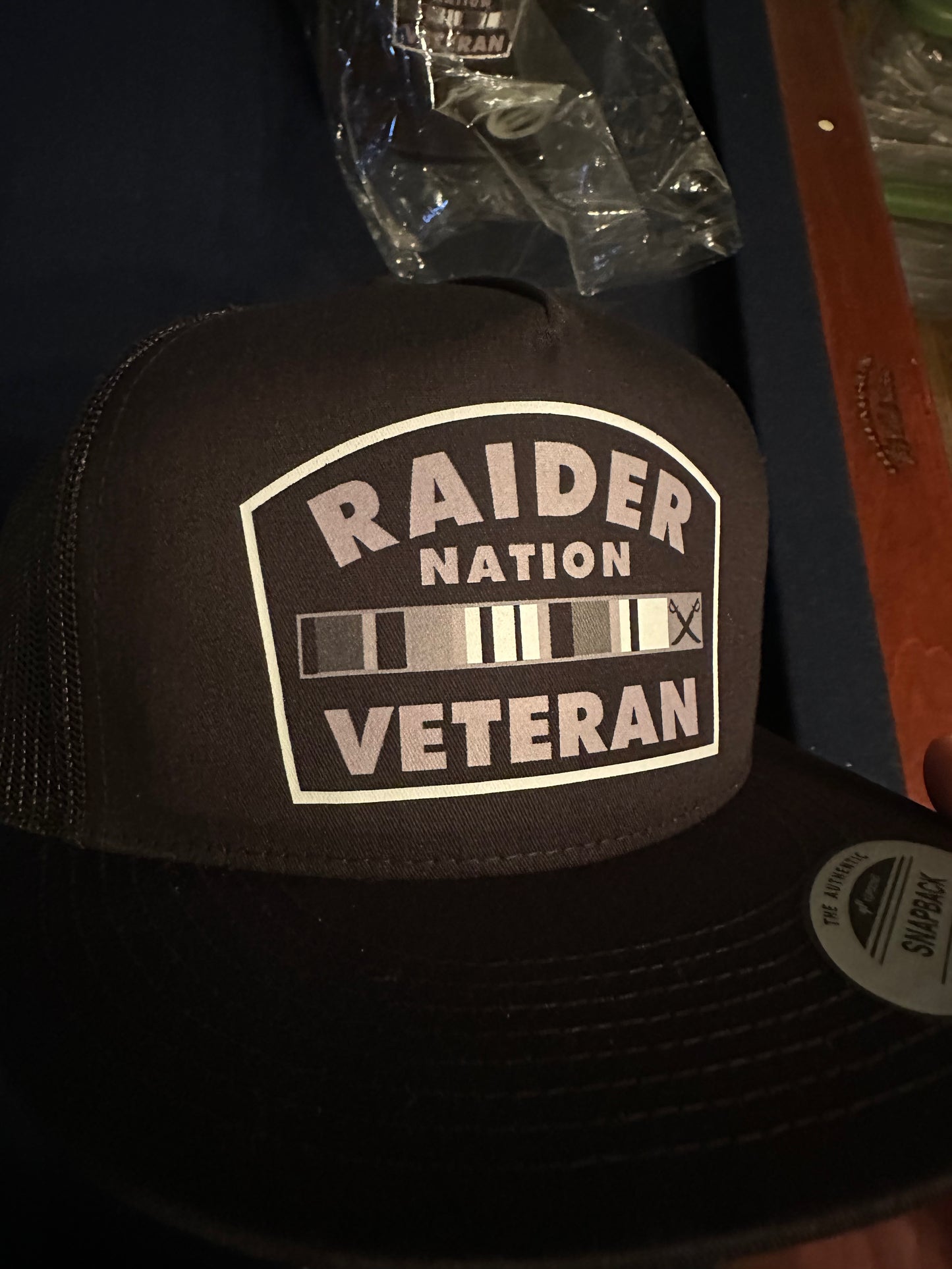 RAIDER NATION VETERAN HAT