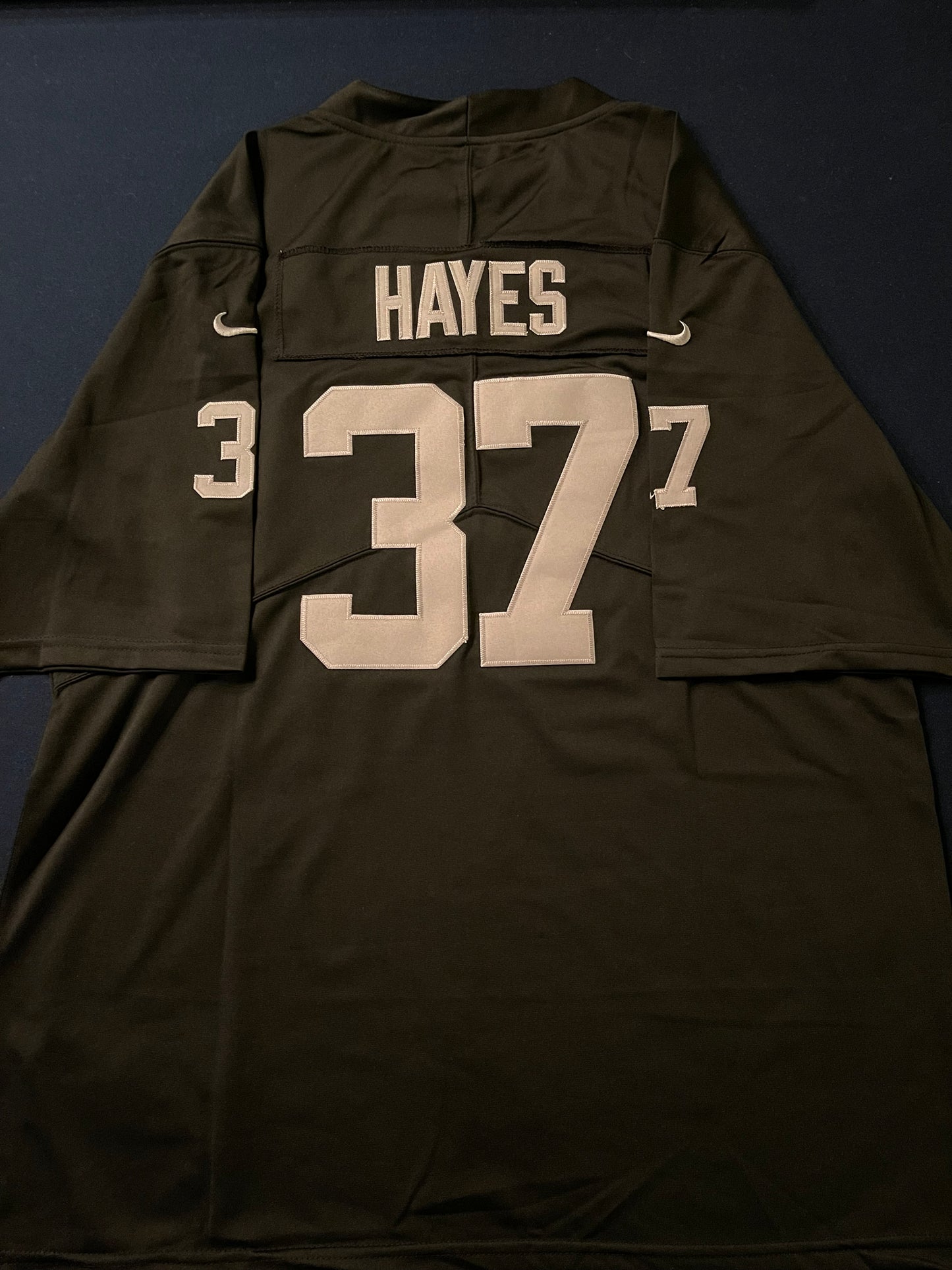 Men’s Lester Hayes Black Stitched Jersey - Small up to 6XL
