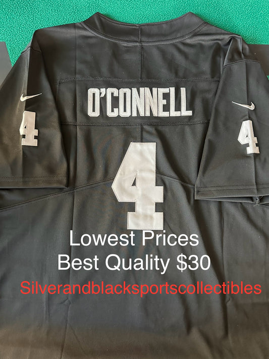 Aiden O’Connell Men’s Las Vegas Raiders Stitched Jersey S-6XL