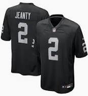 Men’s Ashton Jeanty Black Stitched Jersey - Small up to 6XL