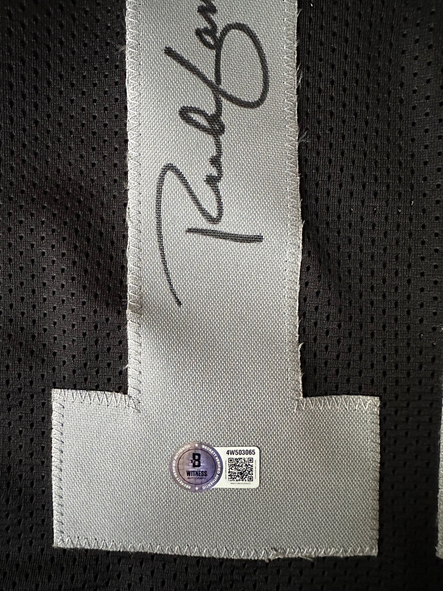 Rich Gannon Autographed & Authenticated Jersey COA By Beckett