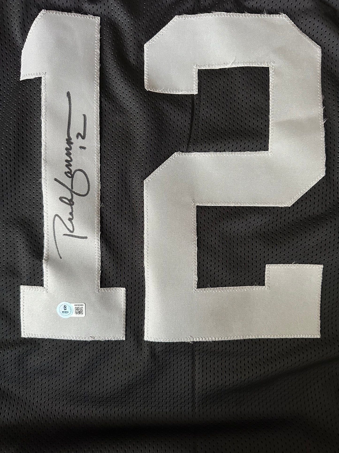 Rich Gannon Autographed & Authenticated Jersey COA By Beckett