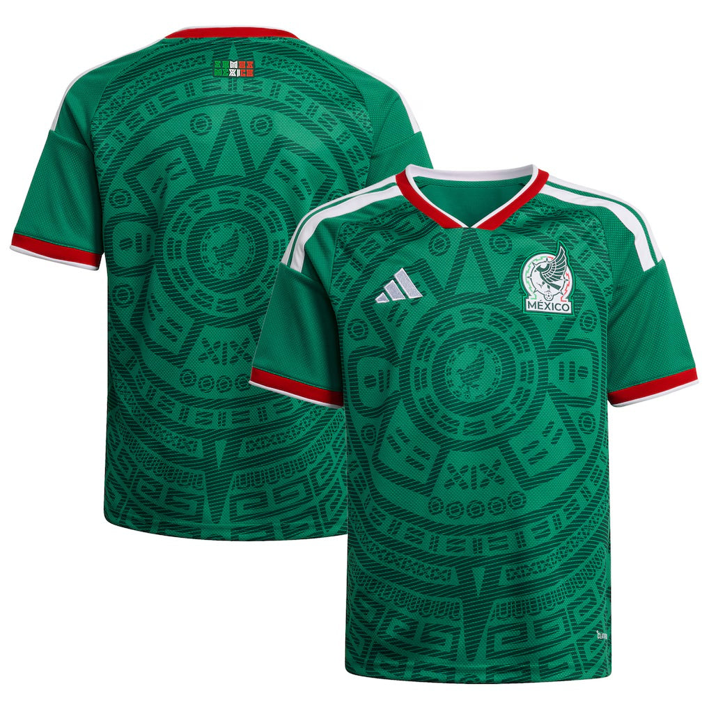 Men's Mexico National Soccer Team Green Stitched Jersey - Small up to 2XL