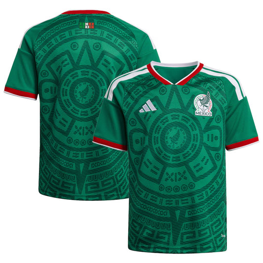 Men's Mexico National Soccer Team Green Stitched Jersey - Small up to 2XL