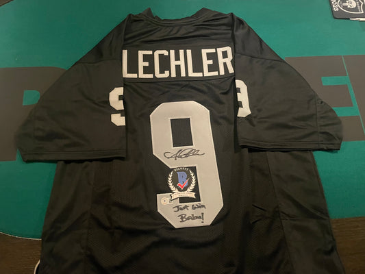 Shane Lechler Autographed & Authenticated Raiders Jersey w/COA