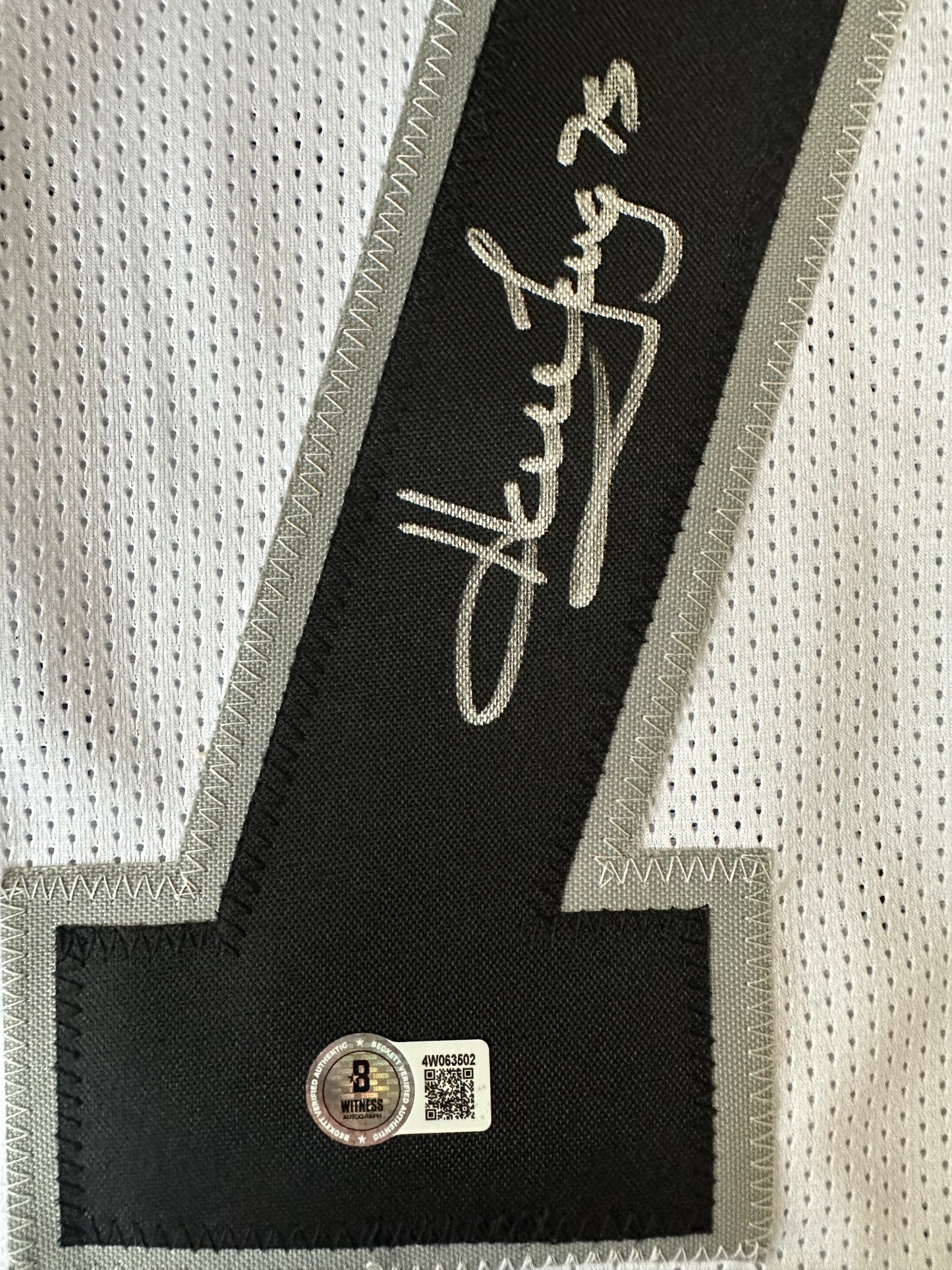 Howie Long Autographed & Authenticated Jersey COA By Beckett