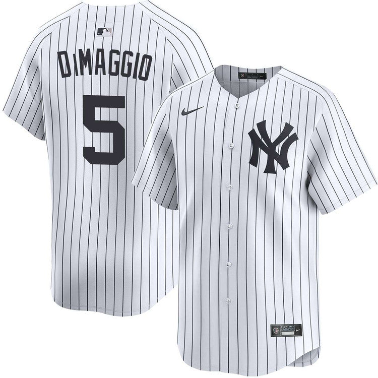 Men’s Joe DiMaggio White Stitched Jersey - Small up to 6XL