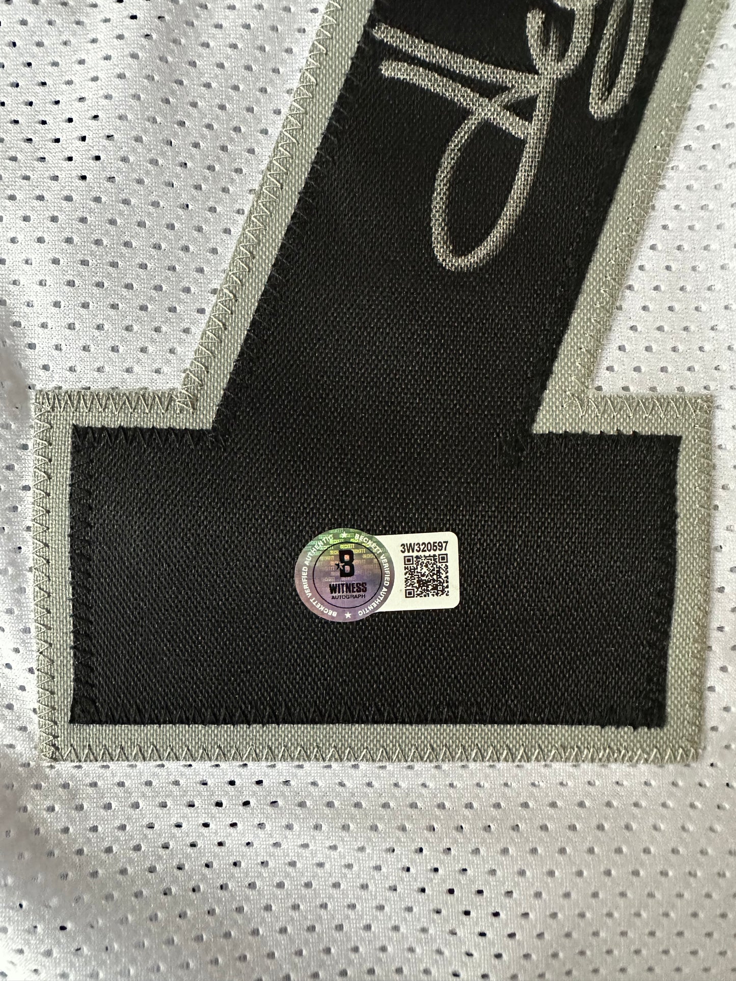 Howie Long Autographed & Authenticated Jersey COA By Beckett