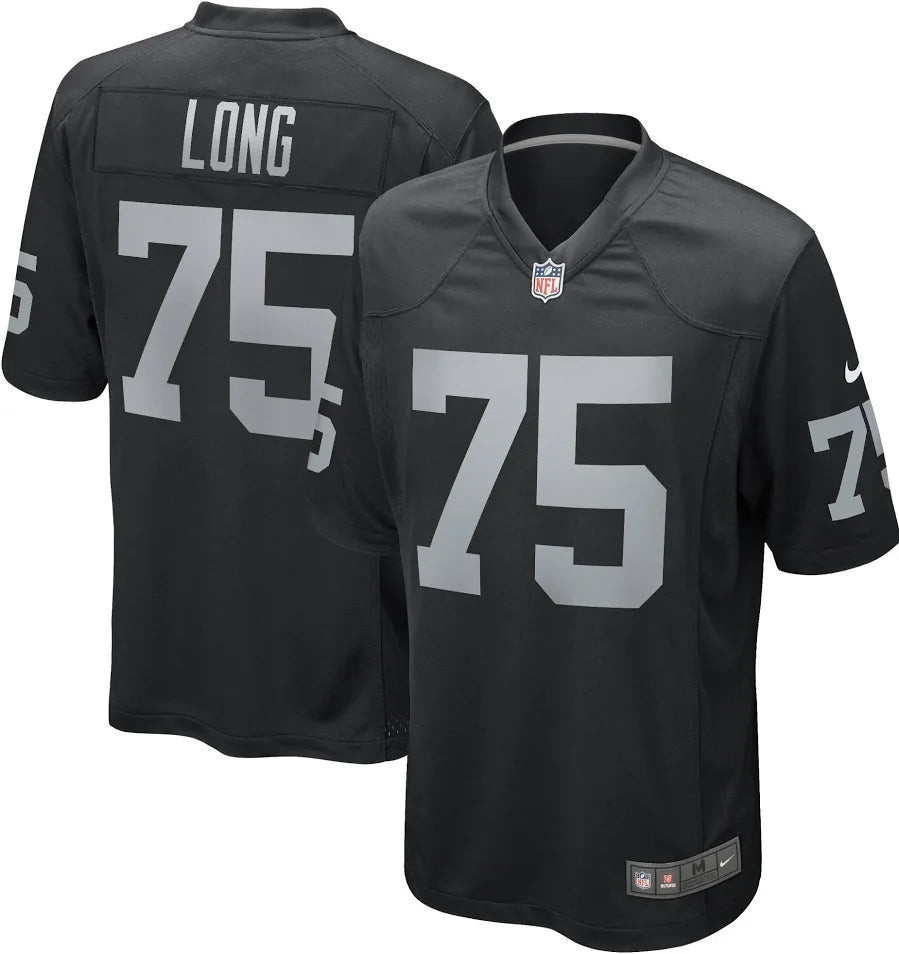 Men’s Howie Long Black Stitched Jersey - Small up to 6XL