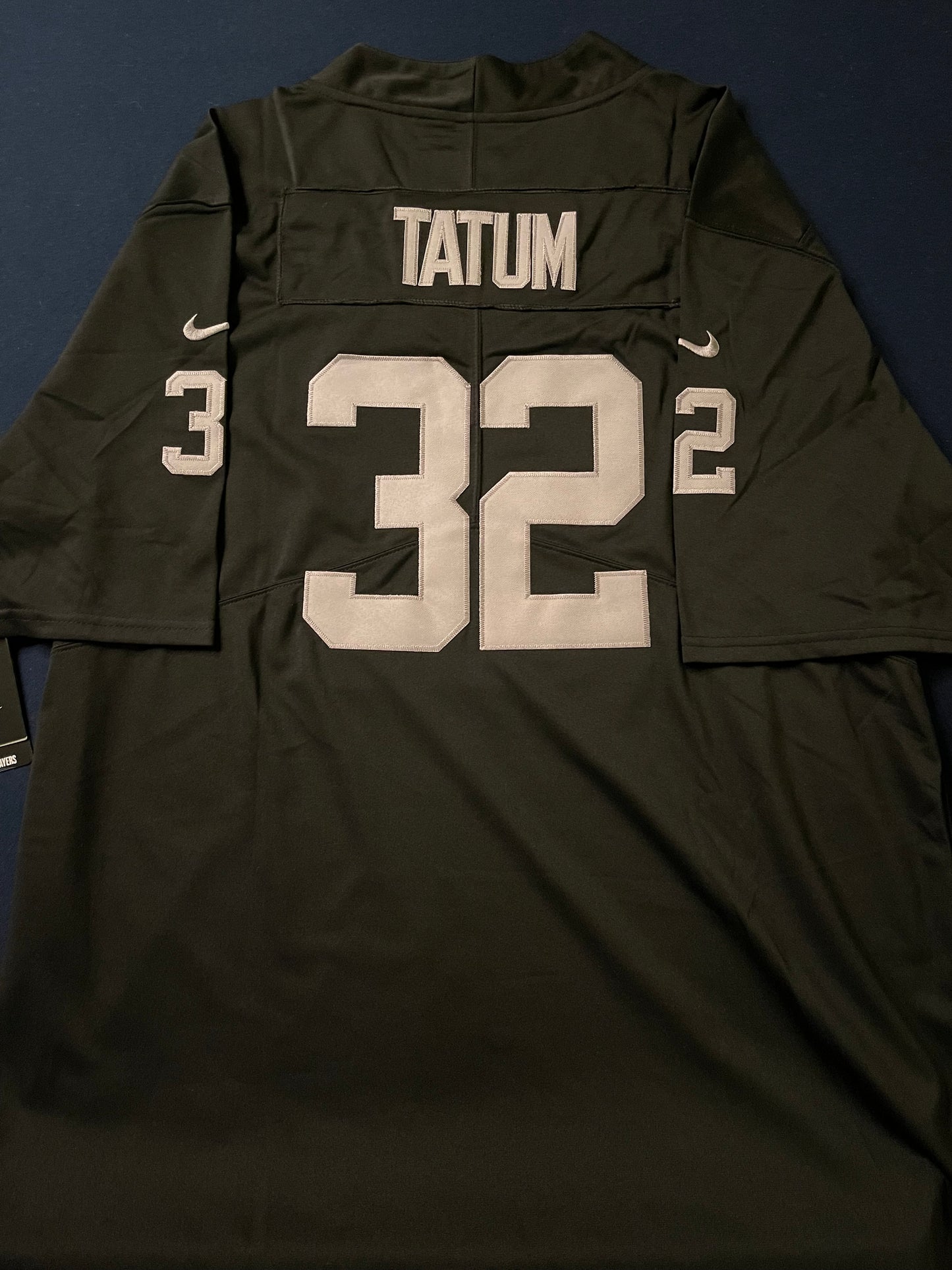 Men’s Jack Tatum Black Stitched Jersey - Small up to 6XL
