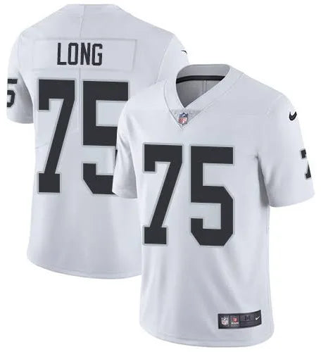 Men’s Howie Long White Stitched Jersey - Small up to 6XL