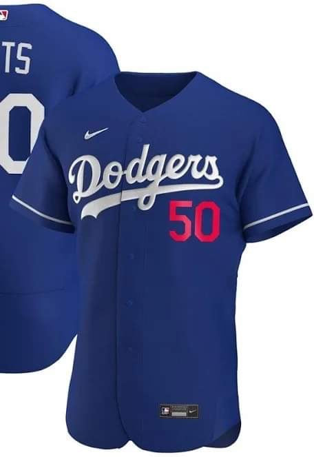 MENS MOOKIE BETTS STITCHED DODGERS JERSEY