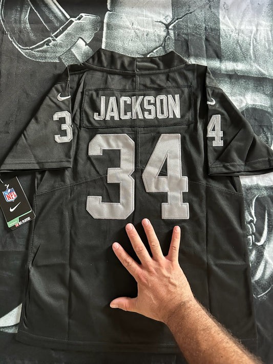 YOUTH Bo Jackson Las Vegas Raiders Stitched Jersey